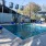 Large pool with shaded seating and clubhouse access.